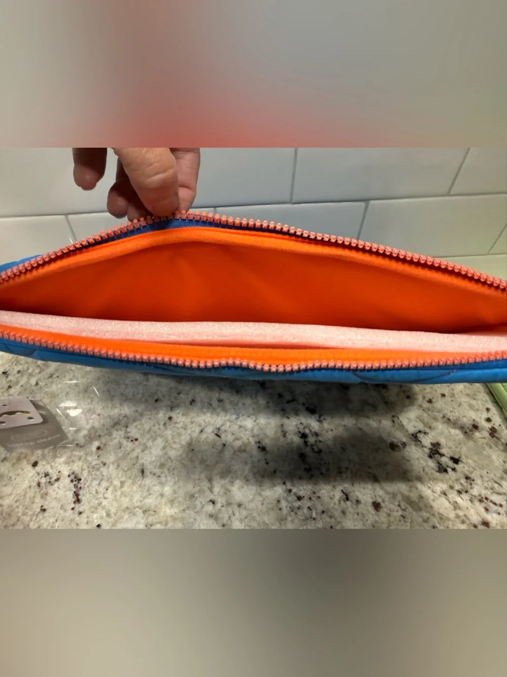 heyday 15” Bright Blue Quilted Laptop Sleeve (Fit Up to 14” Laptop) - NWT